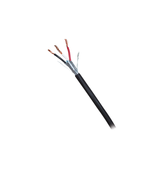 VIAKON 7112 71-12 CAJA DE 305 METROS DE CABLE BLINDADO DE 3 X 18 AWG BLINDADO NEGRO