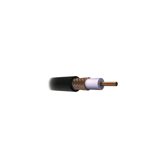 VIAKON JV44 JV44 CABLE COAXIAL RG11/U 305 MTS BOBINA DE 305 MTS COLOR NEGRO AWG 14 AI