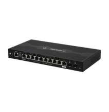 UBIQUITI NETWORKS ER12 ER-12 EdgeRouter 12 con 10 puertos 10/100/1000 Mbps + 2 puerto