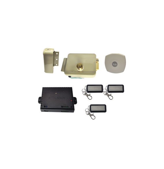 YALE-ASSA ABLOY 89373 89373 Kit Cerradura Eléctrica 321DC Derecha y Hub para Apertura
