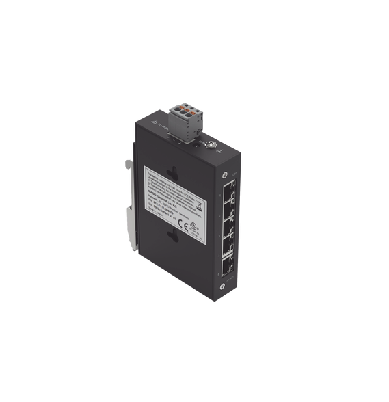 WAGO 8521111000001 8521111/000001 INDUSTRIAL ECO SWITCH 5 PUERTOS 1000 BASE-T NEGRO