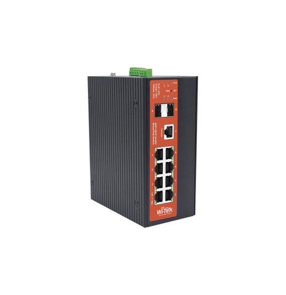 WI-TEK WIPMS310GFALIENI WI-PMS310GF-ALIEN-I Switch Industrial Administrable Gigabit c