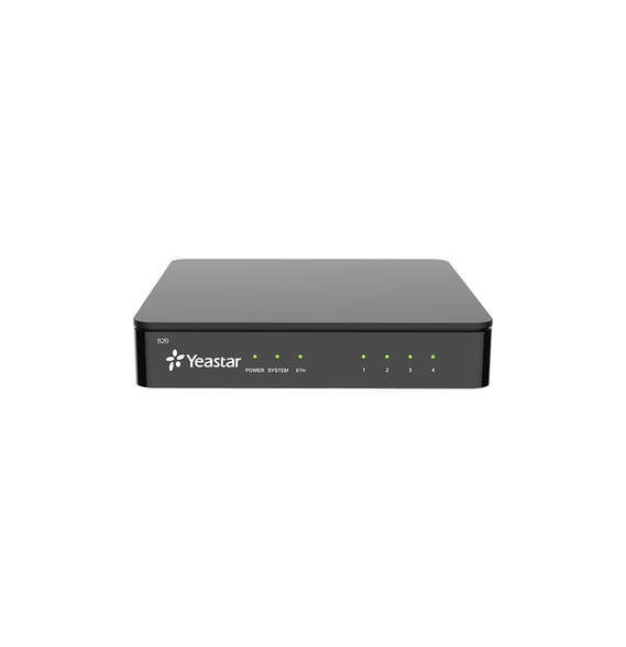 YEASTAR S20 S-20 Conmutador IP SIP Yeastar para PYMES / 20 extensiones/ 10 llamadas s