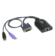 ATEN KA7166 KA7166 Adaptador KVM DVI USB compatible Smart Card con Virtual Media