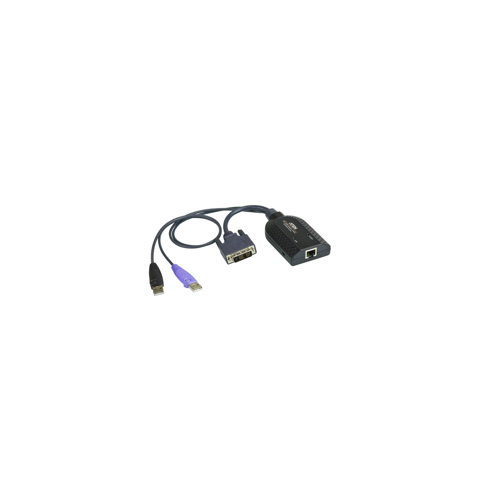 ATEN KA7166 KA7166 Adaptador KVM DVI USB compatible Smart Card con Virtual Media