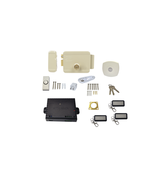 YALE-ASSA ABLOY 89371 89371 Kit Cerradura Eléctrica 321DC Izquierda y Hub para Apertu