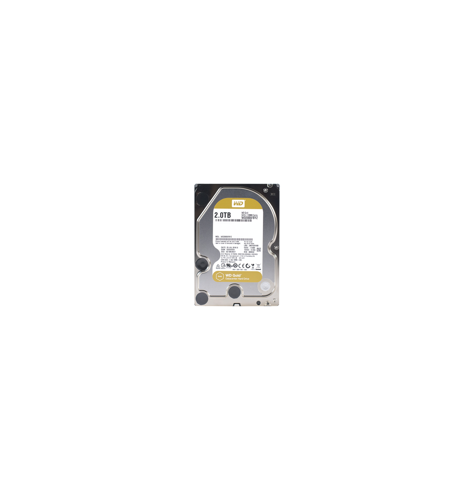 Western Digital (WD) WD2005FBYZ WD2005FBYZ Disco Duro Gold de 2TB / Clase Enterprise