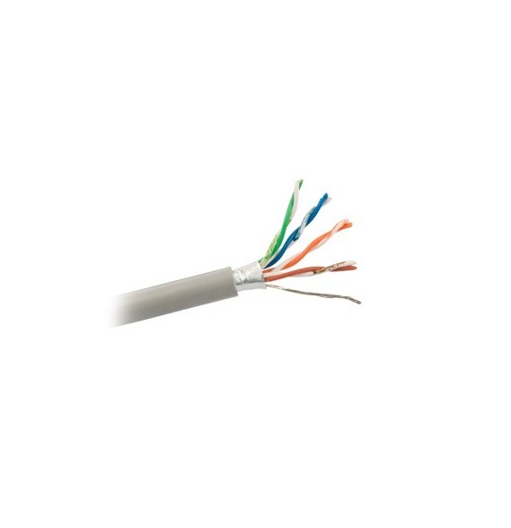 VIAKON FTCAT5E1000 FT-CAT-5-E/1000 Bobina de 1000ft ( 305 m ) Cat5e FTP ESCUT UL CMR