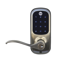 YALE-ASSA ABLOY 89066 89066 Cerradura Autónoma YRL221 con Teclado Táctil y Manija