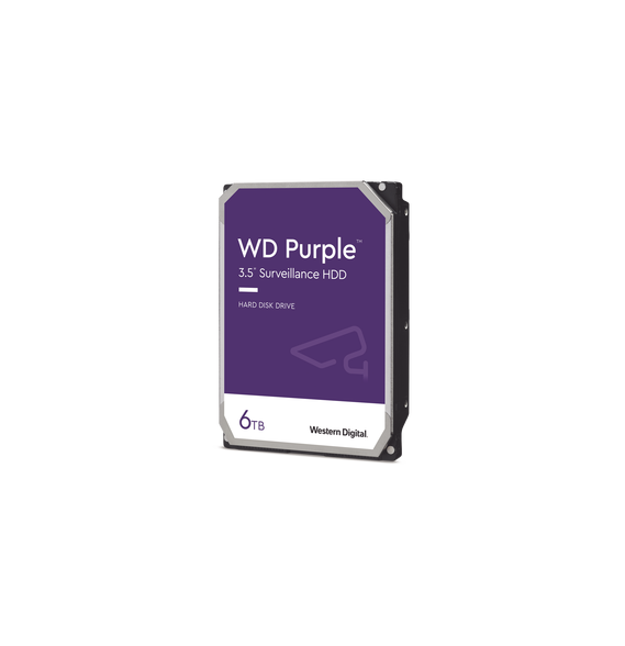 Western Digital (WD) WD64PURZ WD64PURZ Disco Duro PURPLE de 6TB / 3 AÑOS DE GARANTÍA