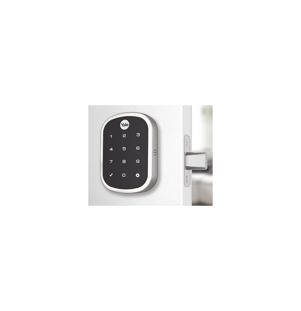 YALE-ASSA ABLOY 89385 89385 Cerradura ASSURE YRD256 Niquel Satinado/Teclado/ Para pue