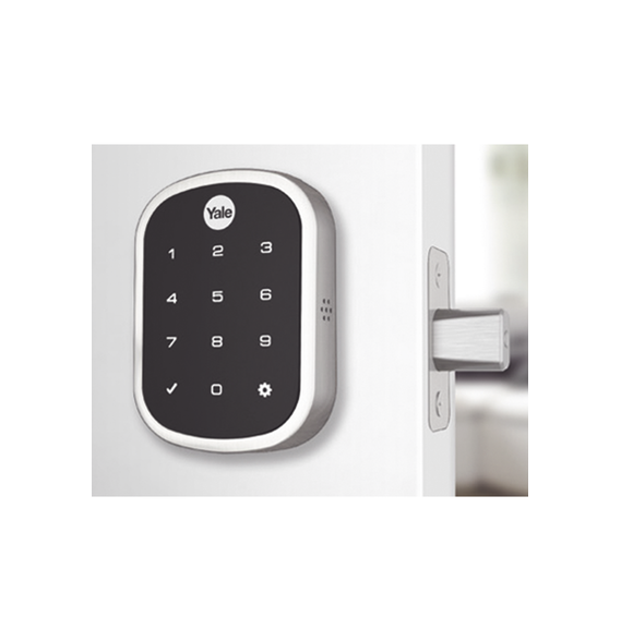 YALE-ASSA ABLOY 89385 89385 Cerradura ASSURE YRD256 Niquel Satinado/Teclado/ Para pue
