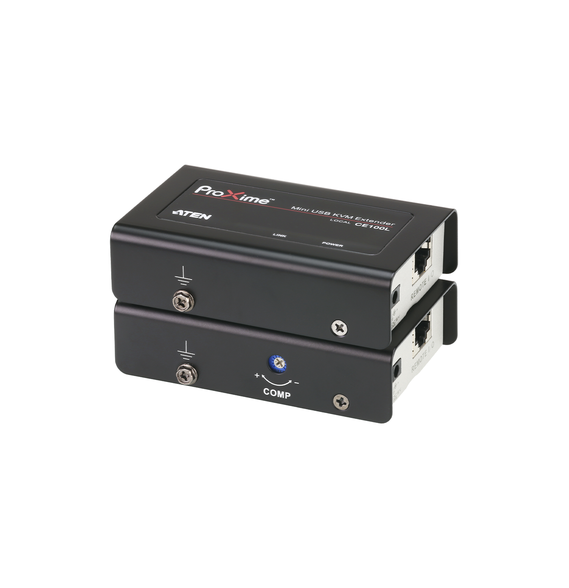 ATEN CE100 CE100 Extensor VGA KVM | Cat 5 | 1280 x 1024 a 60 Hz 100m | 1920 x 1200 a
