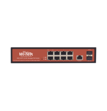 WI-TEK WIPMS310GFALIEN WI-PMS310GF-ALIEN Switch Administrable de 8 puertos Gigabit Et