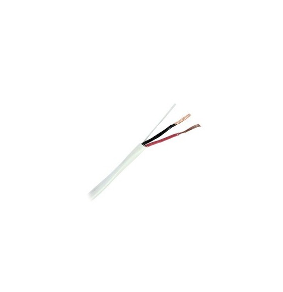 VIAKON 9259 92-59 Bobina de 305 metros / 2 x 18 AWG / Cable / Blanco / Para aplicacio