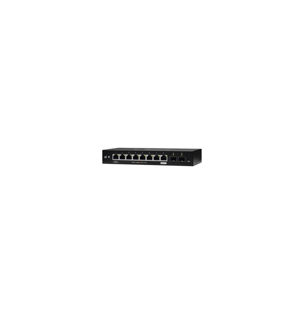 UBIQUITI NETWORKS ES10X ES-10X EdgeSwitch 10X Administrable de 8 Puertos Gigabit PoE