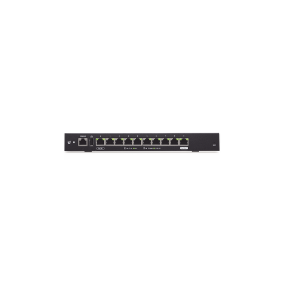 UBIQUITI NETWORKS ER10X ER-10X EdgeRouter 10X con 10 puertos 10/100/1000 Mbps con PoE