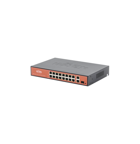 WI-TEK WIPS518G WI-PS518G Switch PoE (802.3af/at/bt) / No administrable de largo alca
