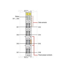 WAGO 750430 750-430 ENTRADA DIGITAL DE 8 CANALES