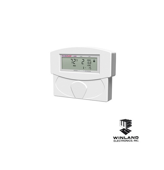 WINLAND ELECTRONICS EA20012 EA200-12 Detector de temperatura y humedad capacidad 2 zo