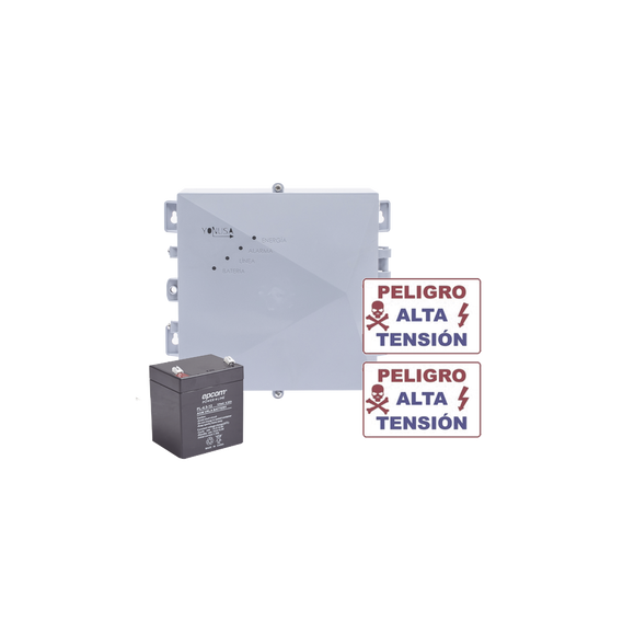 YONUSA SYSNGV2KIT SYSNGV2-KIT KIT de Energizador de 12 000Volts-.9JOULES/2500 mts lin