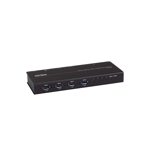 ATEN US3344I US3344I Conmutador concentrador industrial | 4 x 4 USB | 3.2 Gen 1