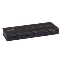 ATEN US3344I US3344I Conmutador concentrador industrial | 4 x 4 USB | 3.2 Gen 1