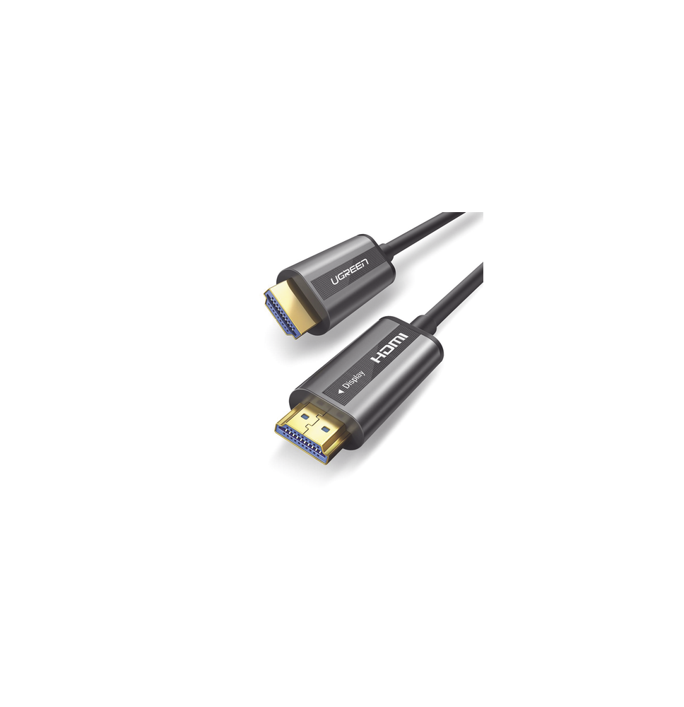 UGREEN 50215 50215 Cable HDMI de 15 Metros por Fibra Óptica 4K@60Hz | Fibra de 4 núcl