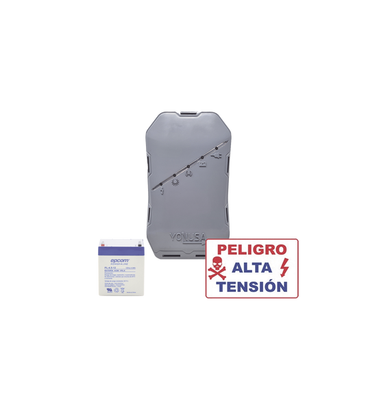 YONUSA SYSNGHSKIT SYSNGHS-KIT KIT deEnergizador 12 000Volts - .5 Joules / 500 Mts Lin