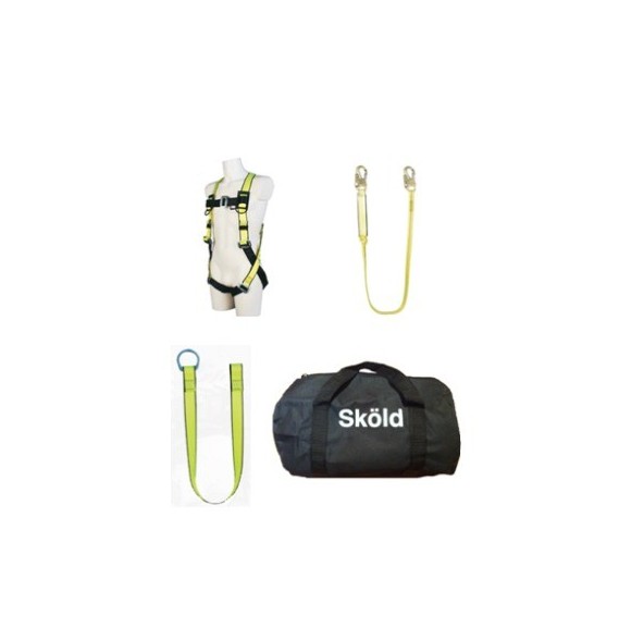 VARIOS SKIT065 SKIT065 Kit Arnés de seguridad con Amortiguador y maletin.