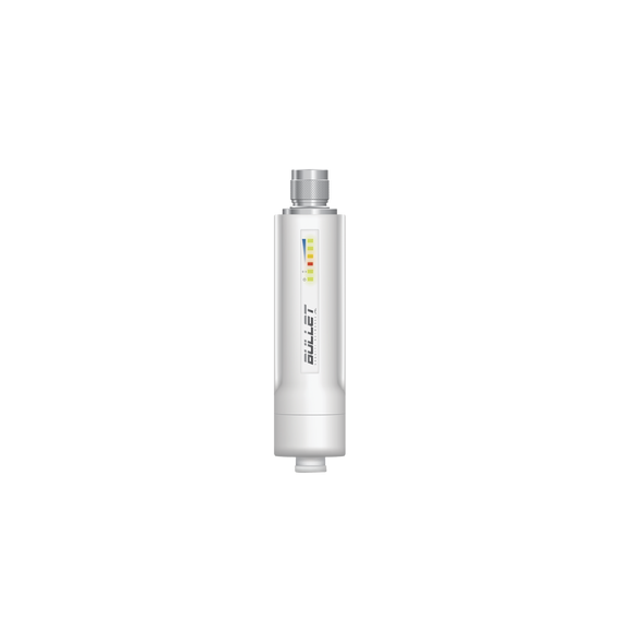 UBIQUITI NETWORKS BULLETM2HP BULLETM2-HP Radio airMAX Bullet-M2HP hasta 100 Mbps frec
