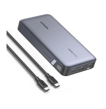 UGREEN 90597A 90597A Power Bank de 25000mAh | 3 Salidas 145W Max. | USB-A + 2 USB-C |