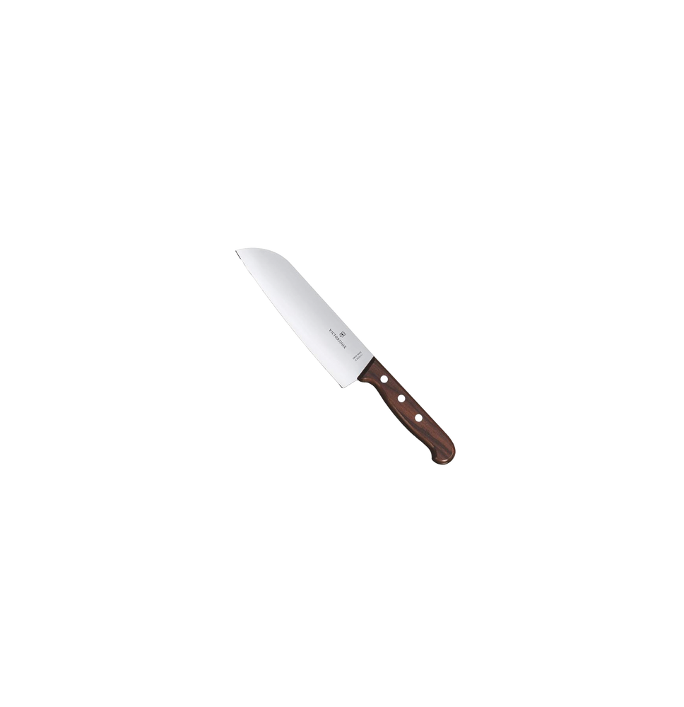 VICTORINOX 6850017G 6.8500.17G Cuchillo Santoku Wood de 17 cm Filo con Corte Recto Es