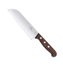 VICTORINOX 6850017G 6.8500.17G Cuchillo Santoku Wood de 17 cm Filo con Corte Recto Es