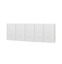 UBIQUITI NETWORKS POE2424W5P POE-24-24W-5P 5 Unidades del Adaptador PoE Ubiquiti de 2