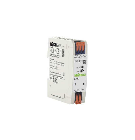 WAGO 26872142 2687-2142 Fuente de alimentación Eco 2 monofásico Tensión de salida 24V