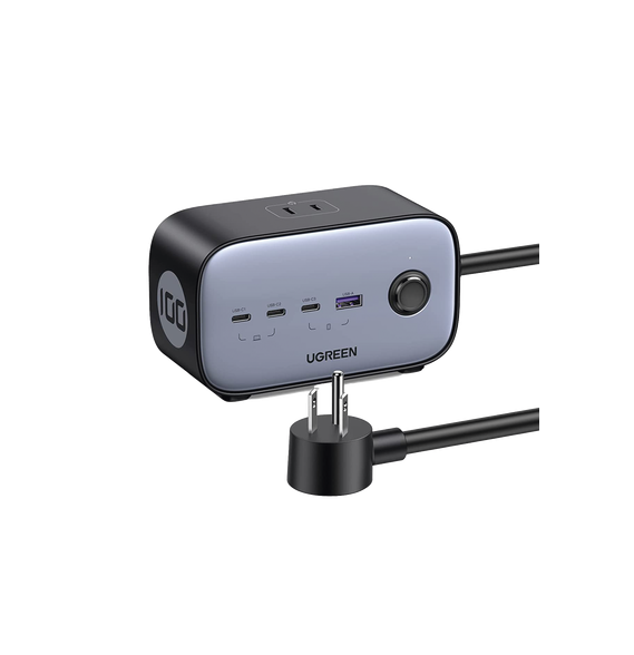 UGREEN 40896 40896 Cargador de Escritorio y Tomacorriente Múltiple | 3 Puertos USB-C