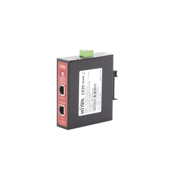 WI-TEK WIPOE55SBTIDC WIPOE55SBTIDC Splitter PoE IN hasta 90 W / Salida DC 12v/16V/24v