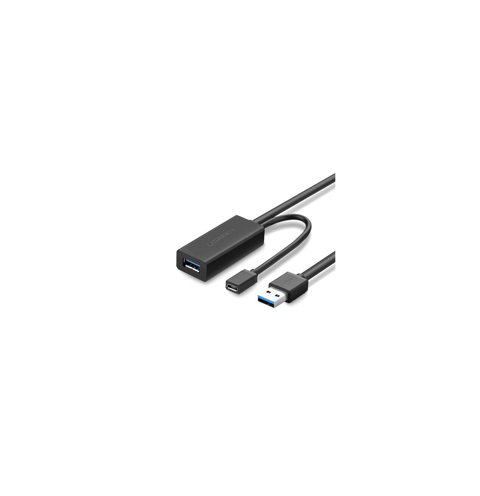 UGREEN 20827 20827 Cable de Extensión Activo USB 3.0 con puerto de alimentación Micro