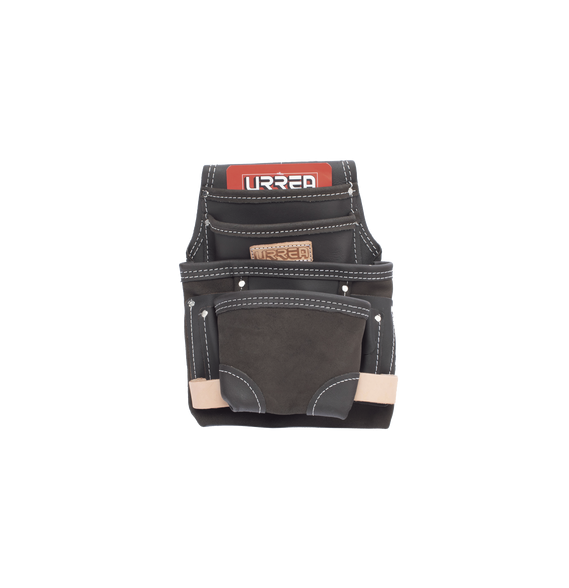 URREA SYSBN138 SYS-BN138 Estuche porta herramienta de piel aceitada con cinturón con