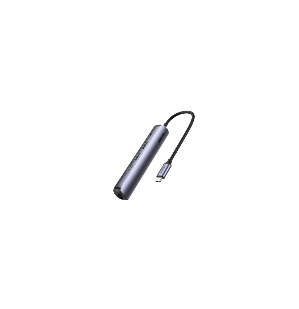 UGREEN 10919 10919 HUB USB-C (Docking Station) 5 en 1 | Ultra Delgado | 2 USB-A 3.1 a UGREEN 10919 10919 HUB USB-C (Docking Station) 5 en 1 | Ultra Delgado | 2 USB-A 3.1 a