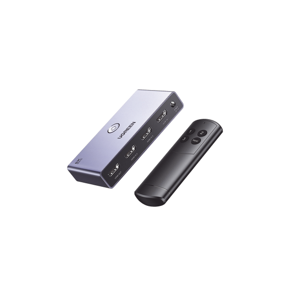 UGREEN 15604 15604 Switch (Splitter) 8K HDMI 2.1 / 3 entradas 1 Salida / Incluye Cont