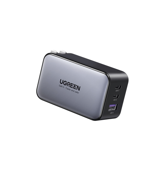 UGREEN 10334 10334 Cargador de 65W serie Nexode | 3 Puertos de Carga Rápida | 2 USB-C