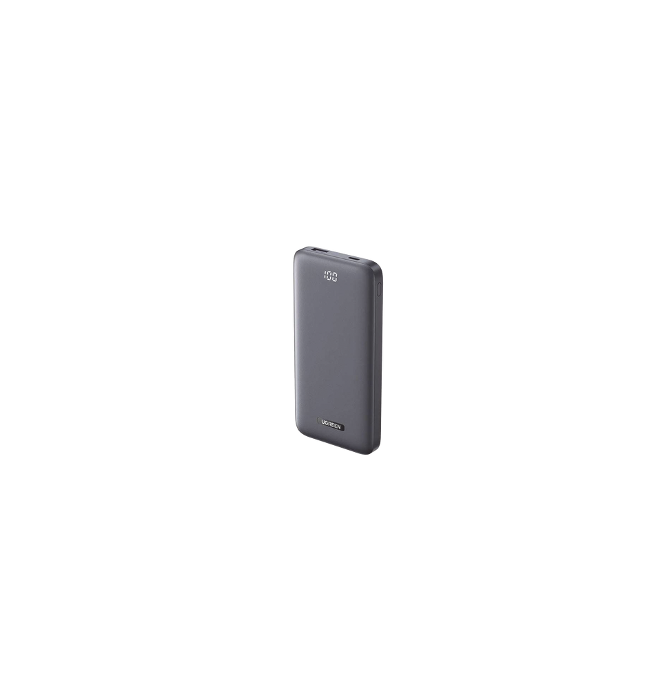 UGREEN 60689 60689 PowerBank Ultra Delgado 10000mAh | Dos Puertos | USB-A + USB-C | P