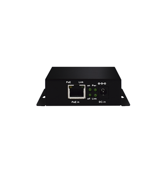 WI-TEK WIPE31G WI-PE31G Inyector PoE Extenido Industrial / PoE 802.3 af/at Hasta 30W