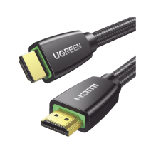 UGREEN 40414 40414 Cable HDMI 2.0 de Nylon Trenzado / 10 m / 4K@60Hz / HDR / 3D / HEC