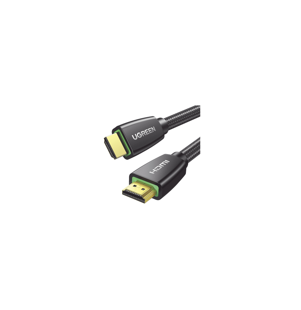 UGREEN 40414 40414 Cable HDMI 2.0 de Nylon Trenzado / 10 m / 4K@60Hz / HDR / 3D / HEC