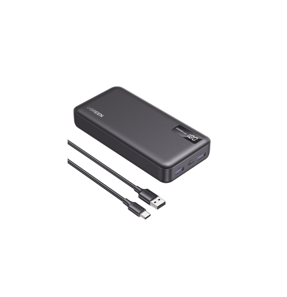 UGREEN 25683 25683 Power Bank 20000mAh | 22.5W | 1 USB-C | 2 USB-A | PD3.0 | QC4.0/3.