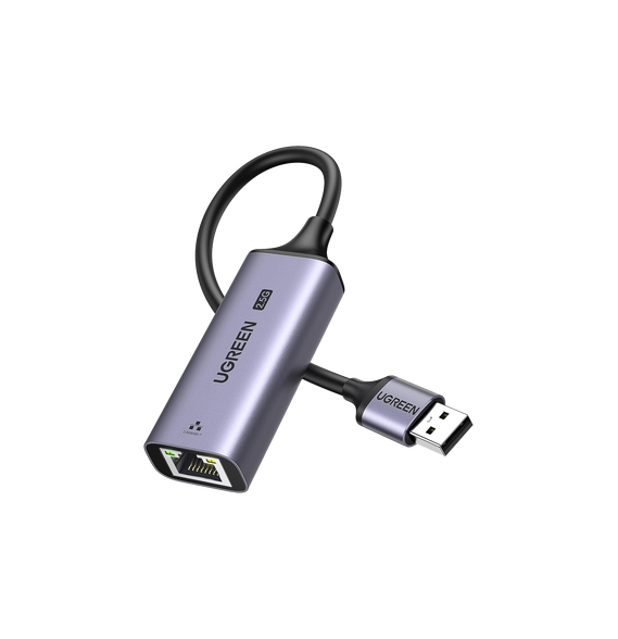 UGREEN 25051 25051 Adaptador USB-A 3.0 a Ethernet 2.5G | Chip de Última Generación RT