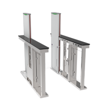 ZKTECO MST150 MST-150 Barrera peatonal abatible (tipo swing) con detector de metales